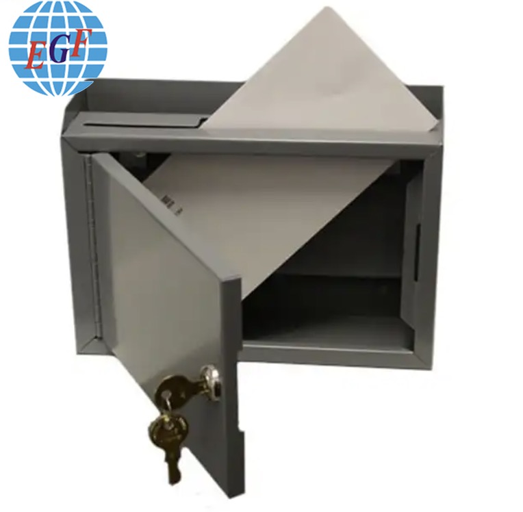 OEM Versatile Donation Metal Box That Can Be Used as a Suggestion or Drop Box