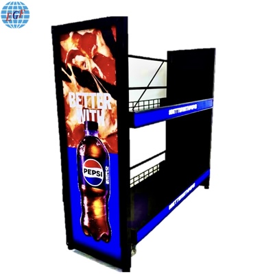 Pepsi Foldable Two Layer Countertop Display Rack1