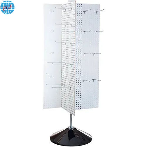 Pegboard Rotating Display Stand