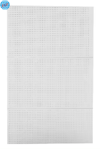 Custom Supermarket Shelf Metal Pegboard Perforated/Grid/Slatwall/Panel Back Display Rack