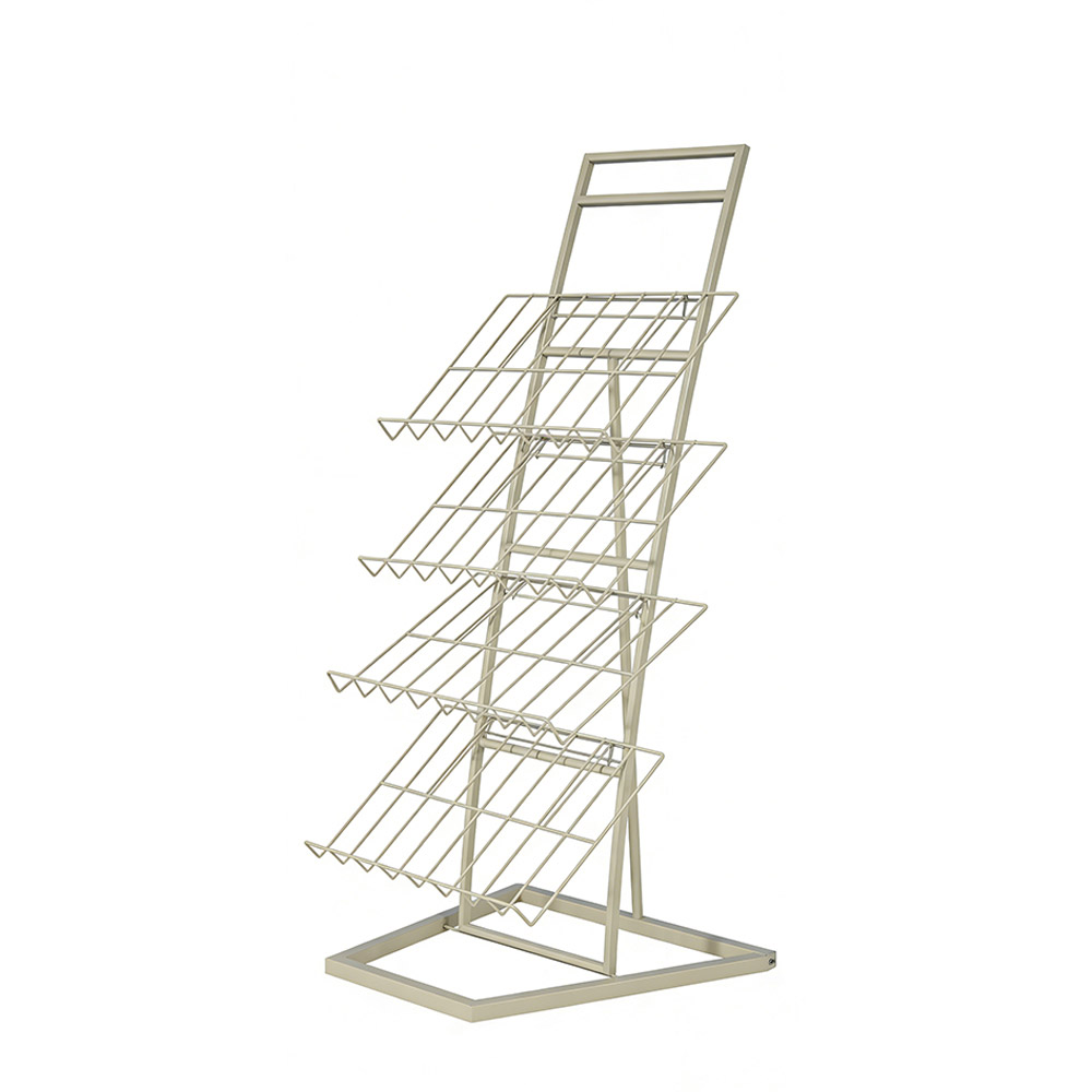 Custom Custom KD Structure Multi Layer Baking Painted Metal Display ...