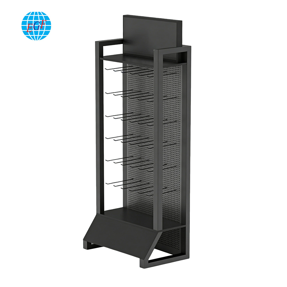 Custom Multi Layer Baking Paint Metal Display Rack with Adjustable ...