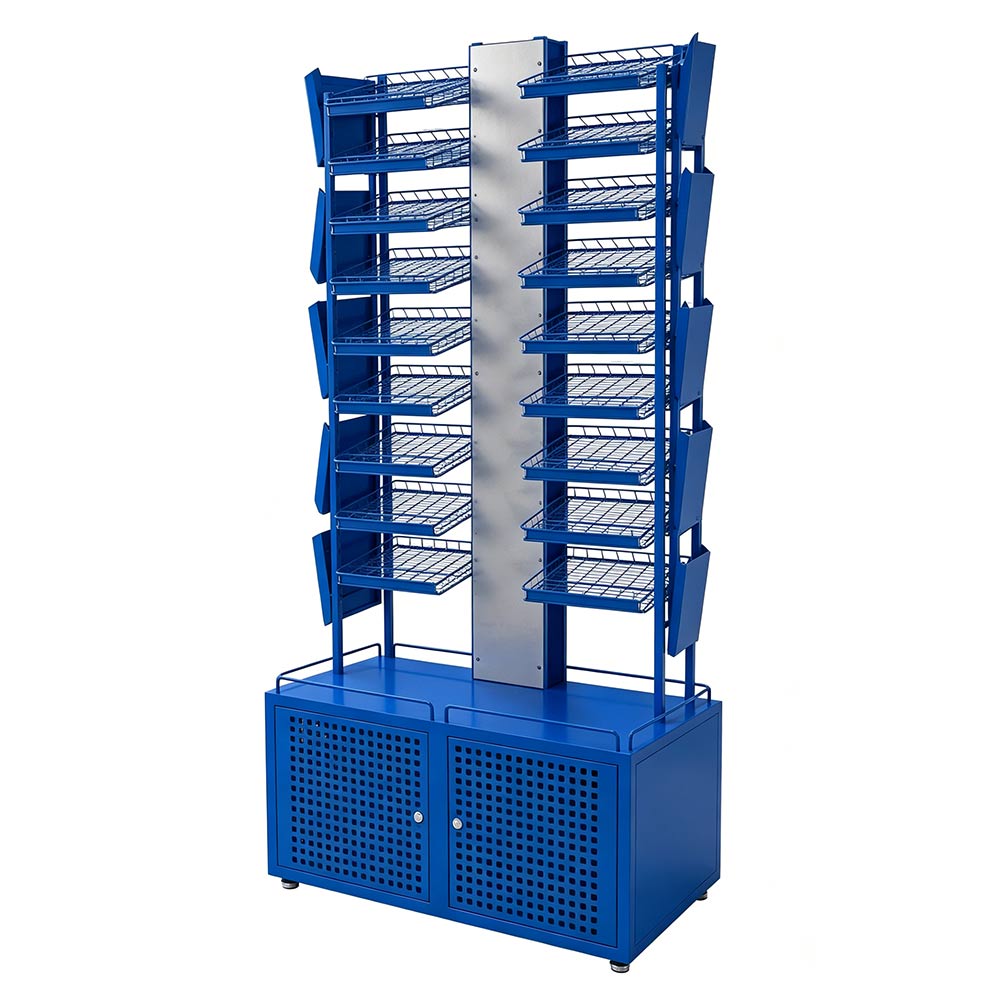 Custom Customized Multi Layer Metal Display Rack Commercial Snack And ...