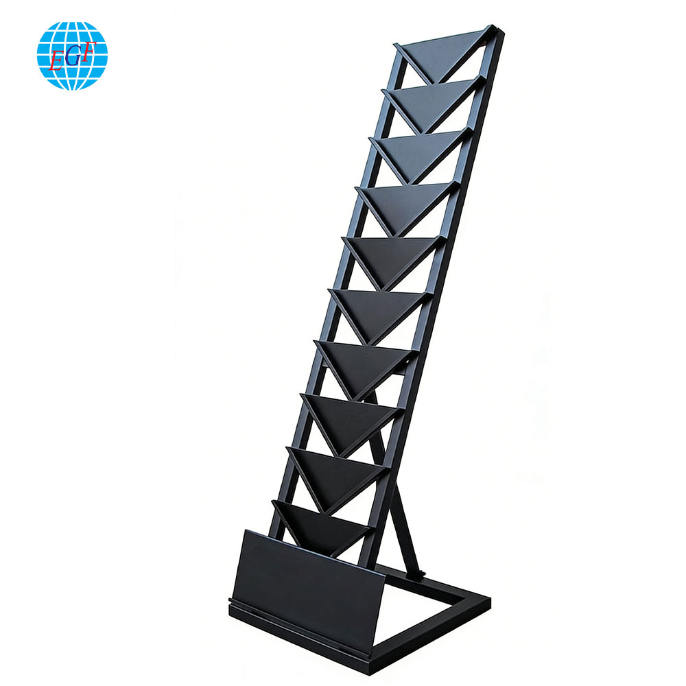 Left View of Tile Display Stand