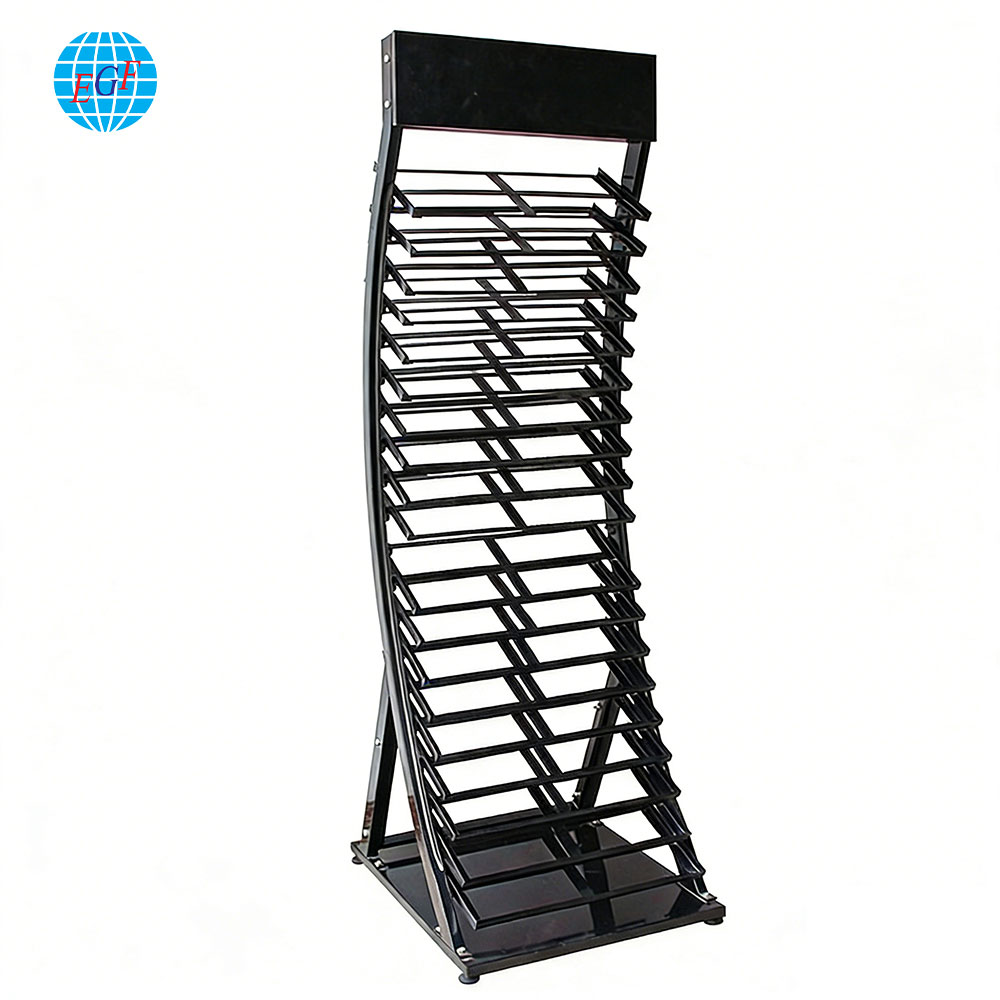 Right View of Tile Display Stand