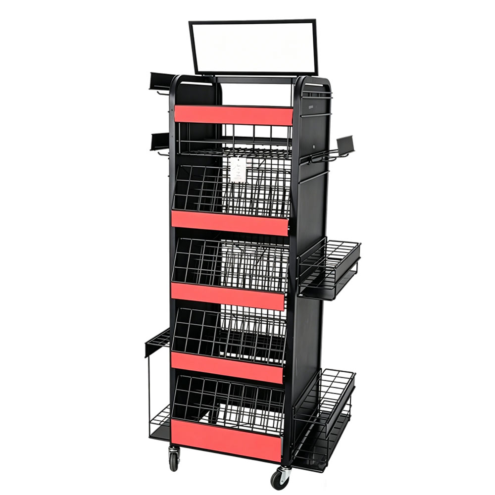 Display Rack Side View