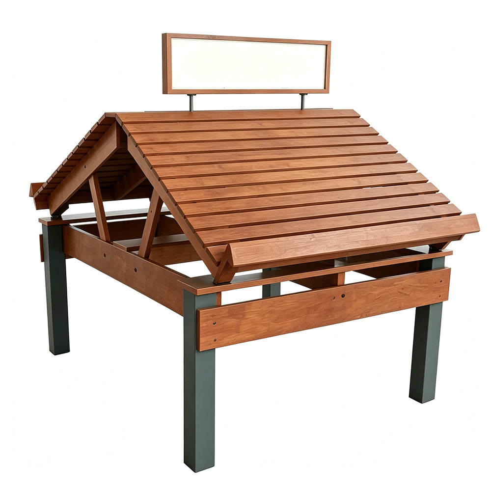 Display Rack Side View
