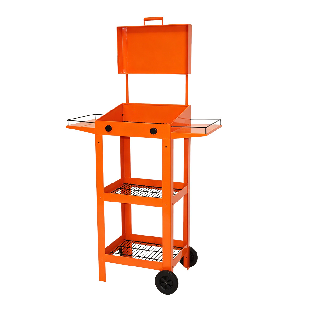 Display Rack Side View
