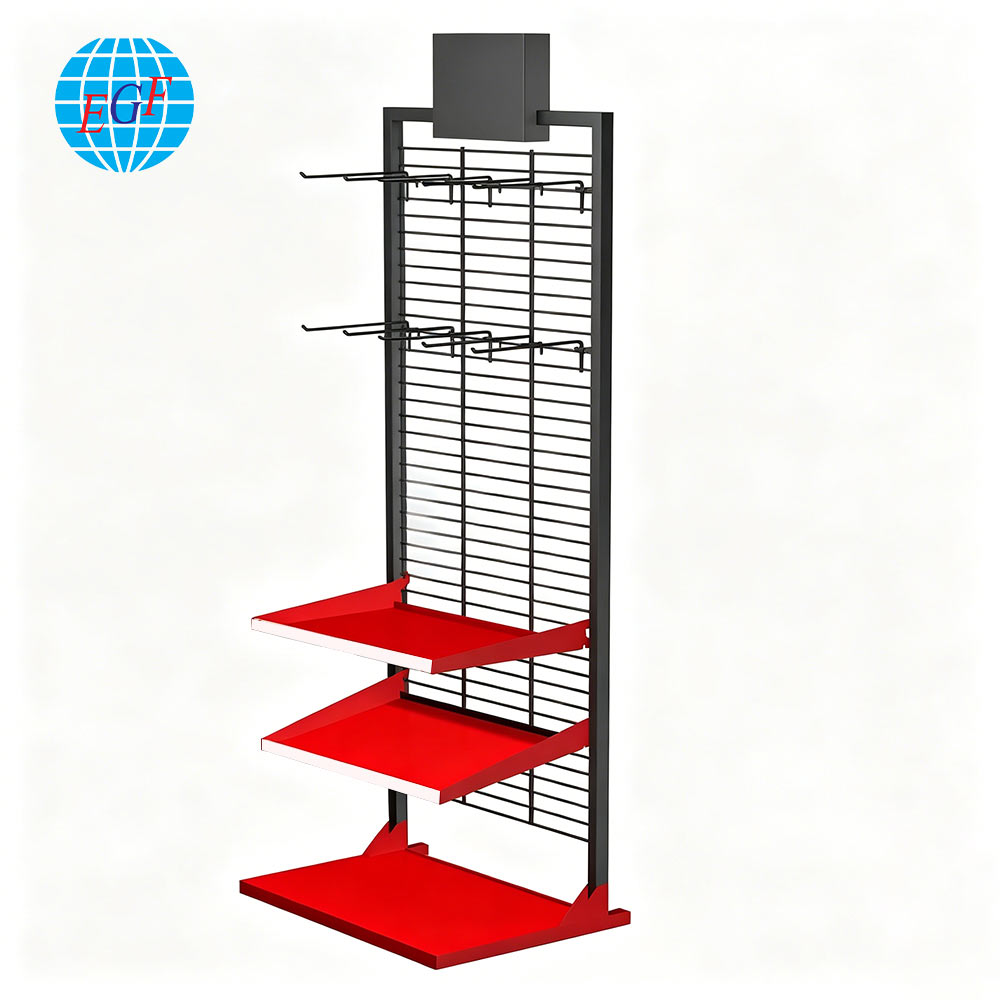 Display Rack Side View