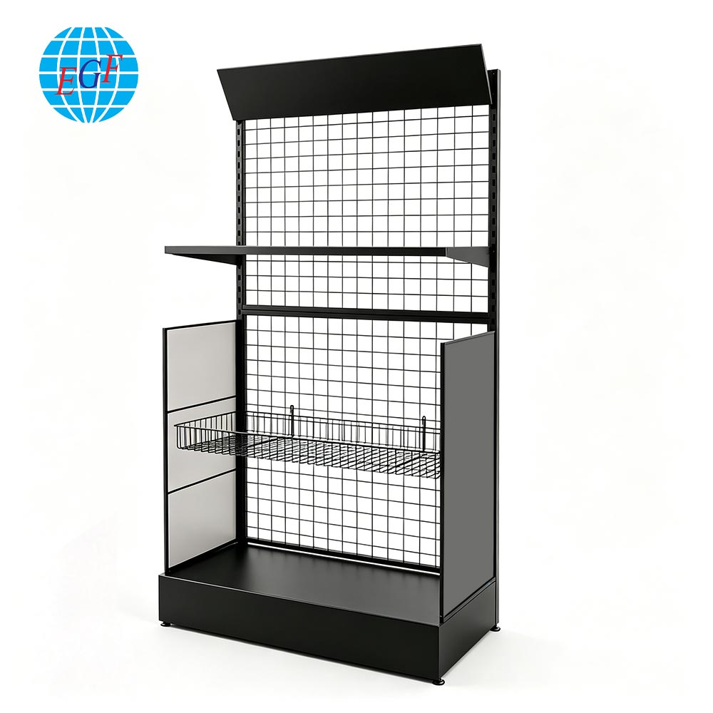 Display Rack Side View