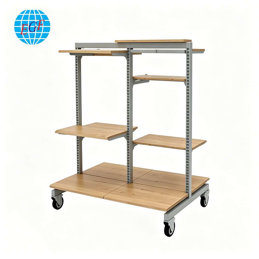 Display Rack Side View