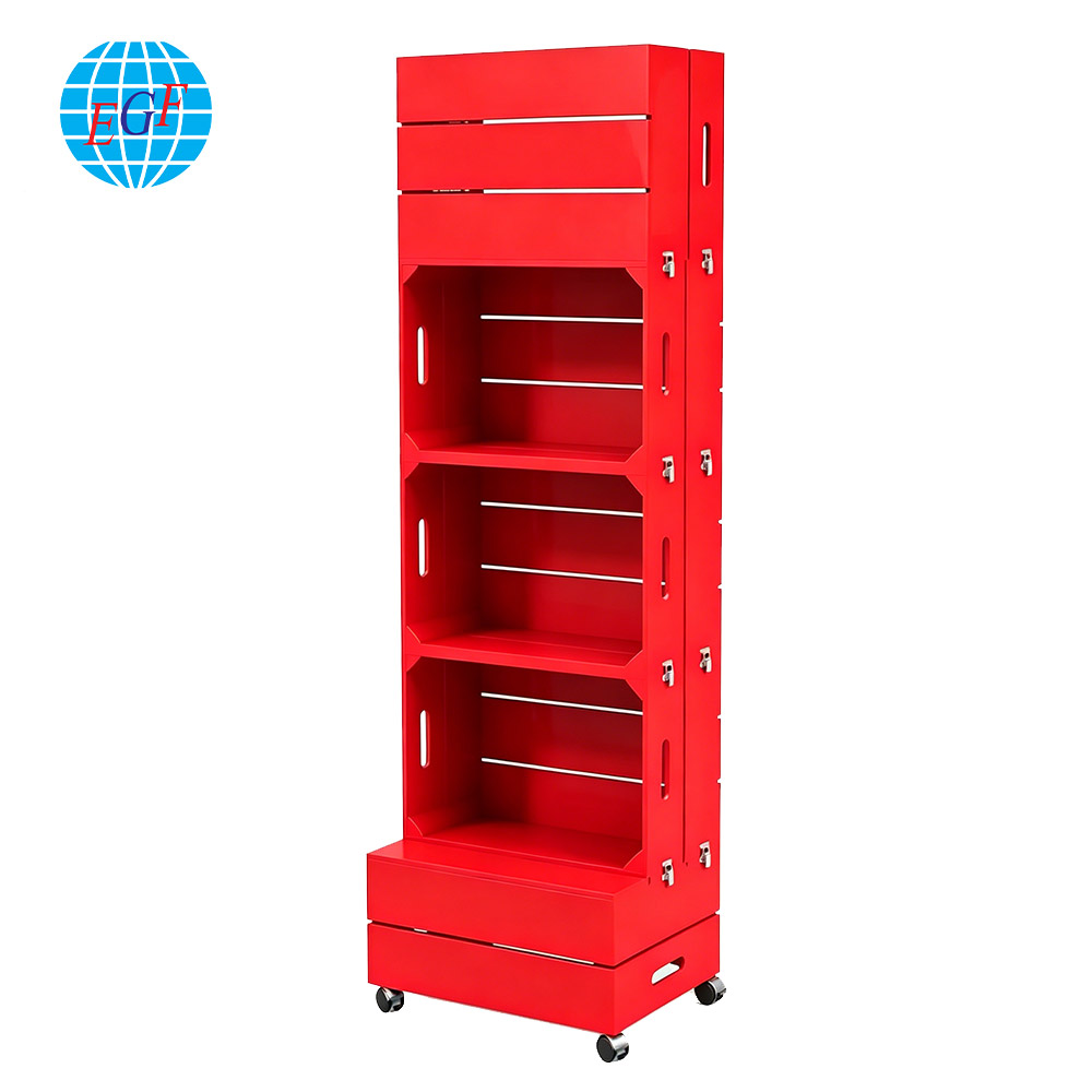 Display Rack Side View