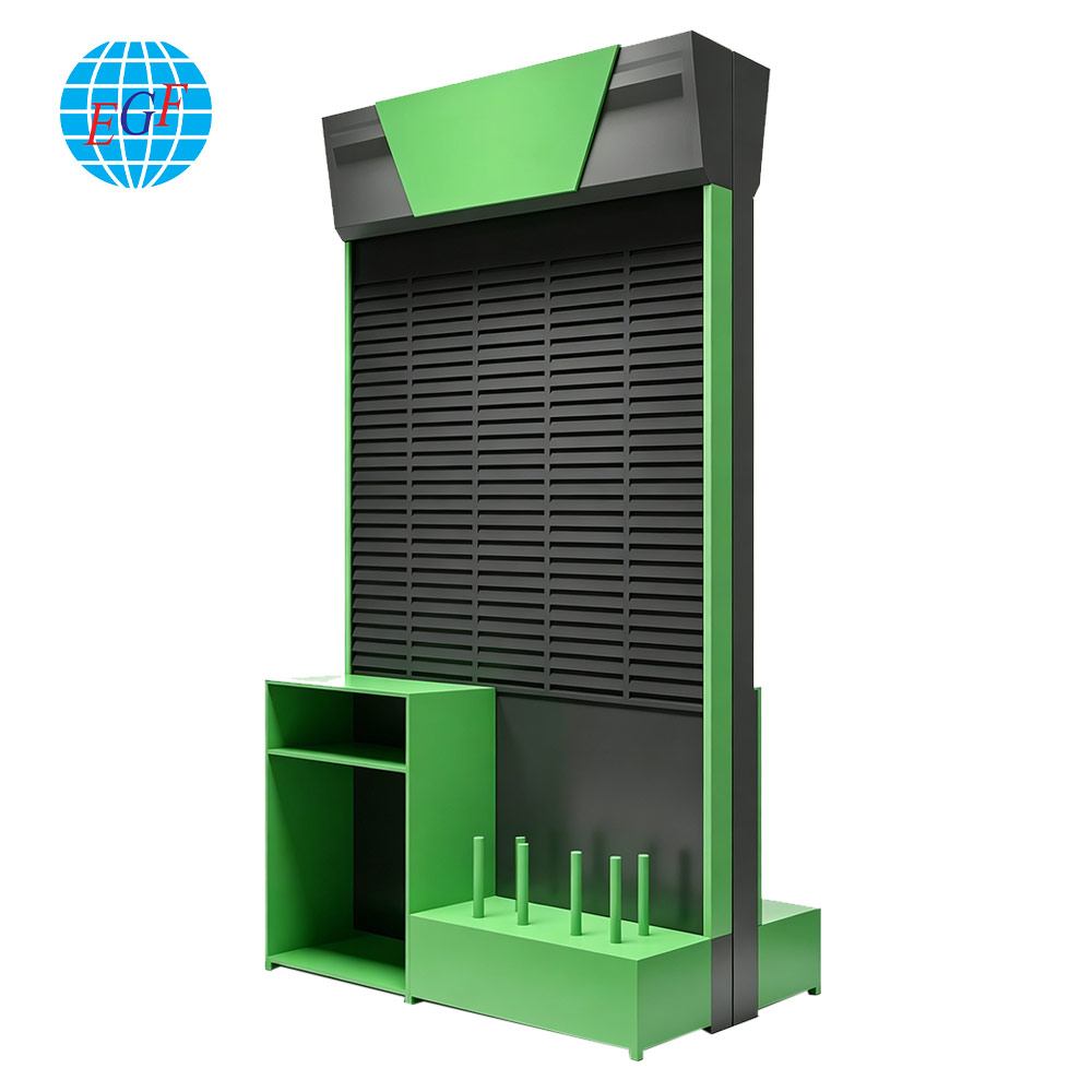 Display Rack Side View