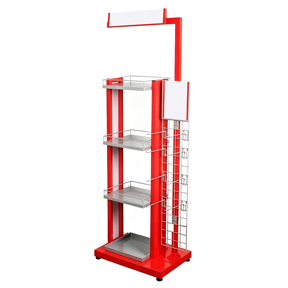 Display Rack Side View