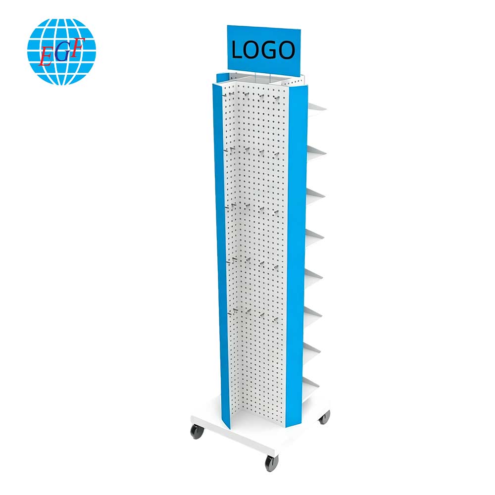 Display Rack Side View