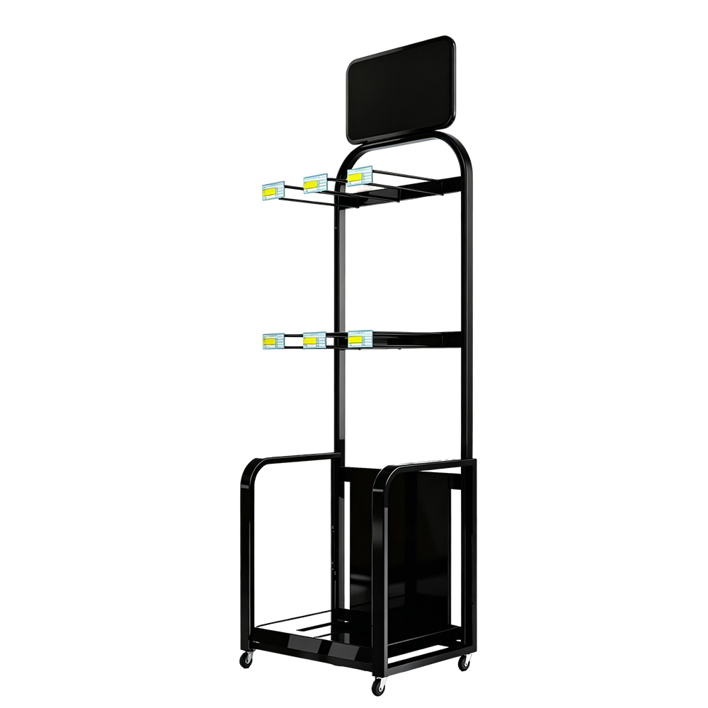 Display Rack Side View