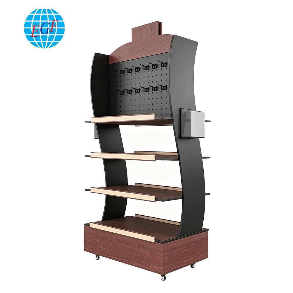 Display Rack Side View