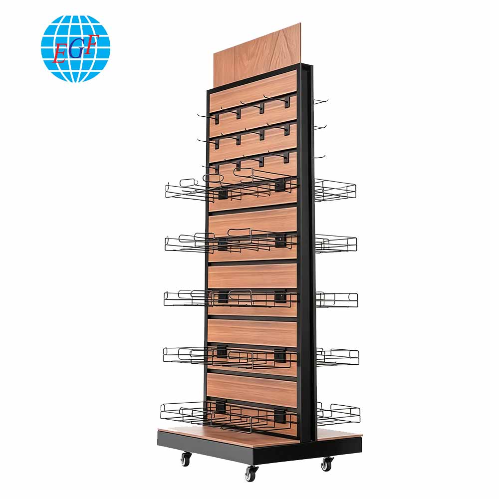 Display Rack Side View