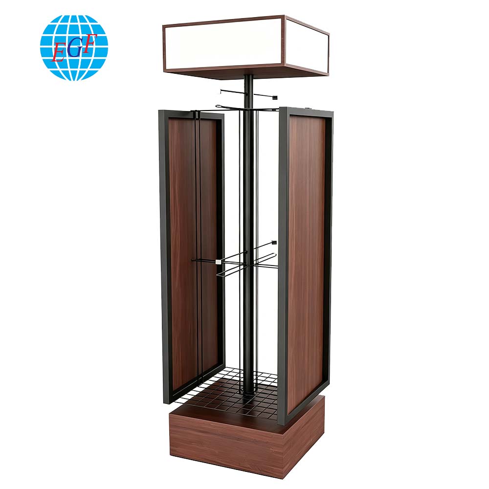 Display Rack Side View