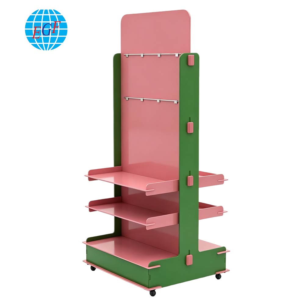 Display Rack Side View