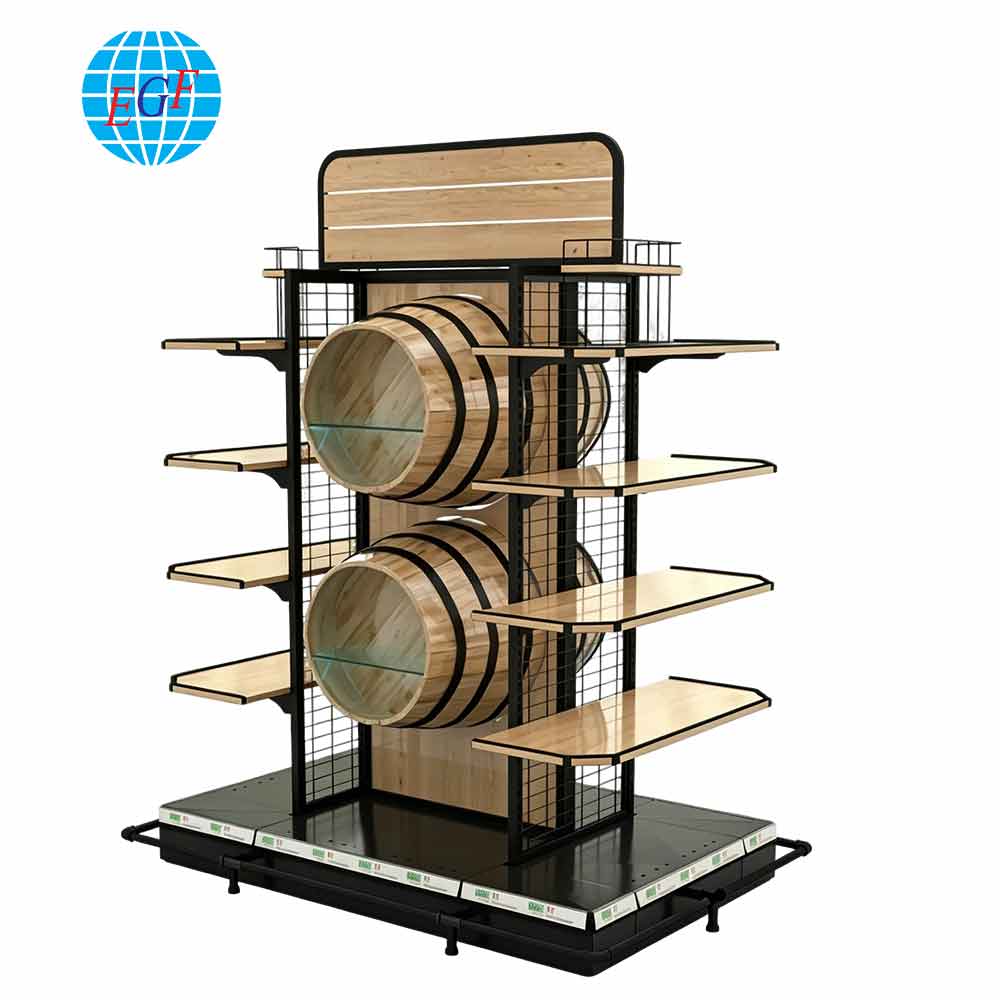 Display Rack Side View