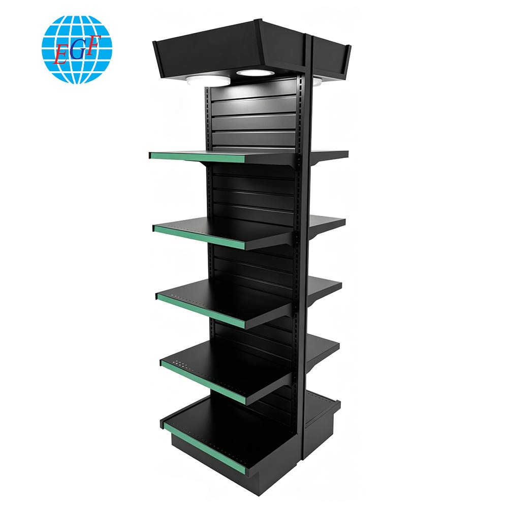 Display Rack Side View