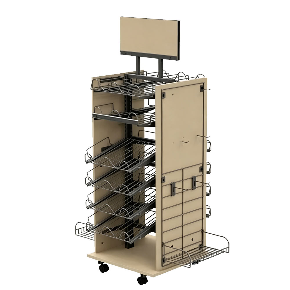 Display Rack Side View
