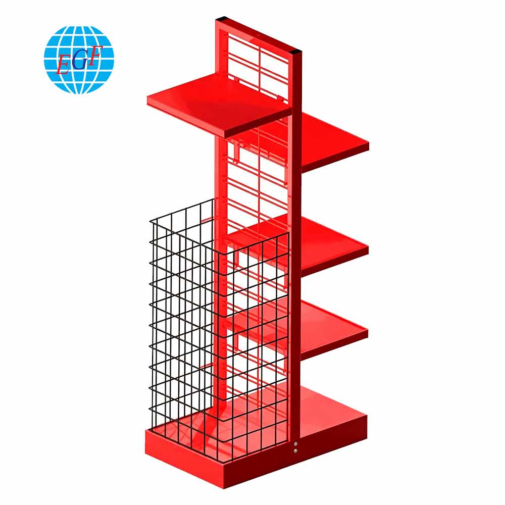 Display Rack Side View