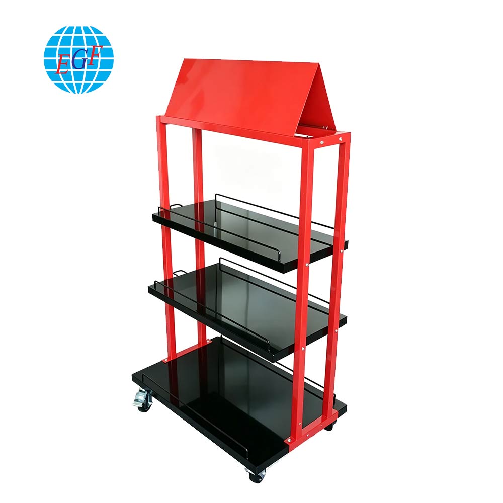 Display Rack Side View