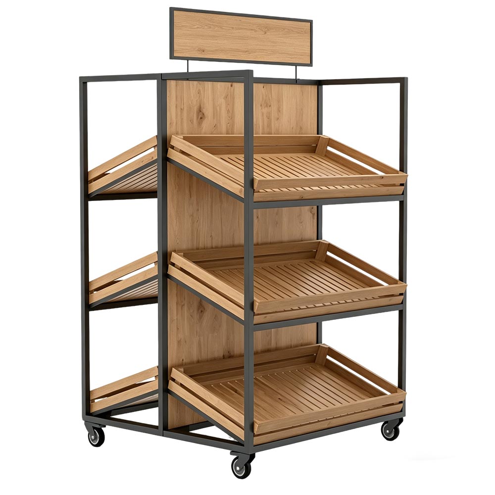 Display Rack Side View