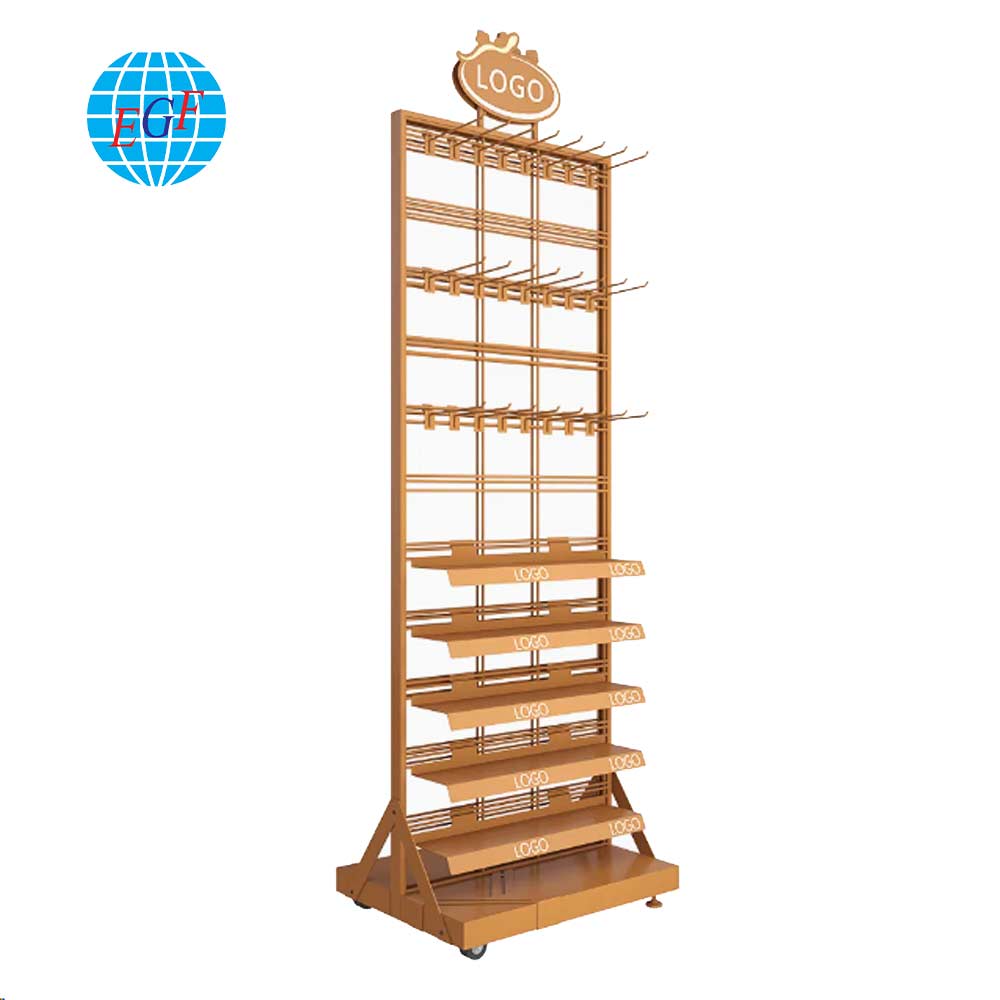 Display Rack Side View