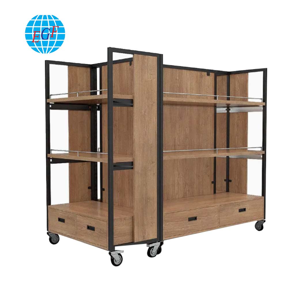 Display Rack Side View