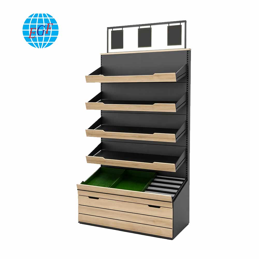 Display Rack Side View