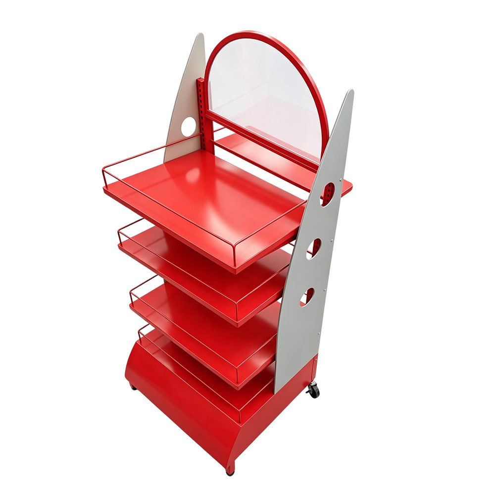 Display Rack Side View