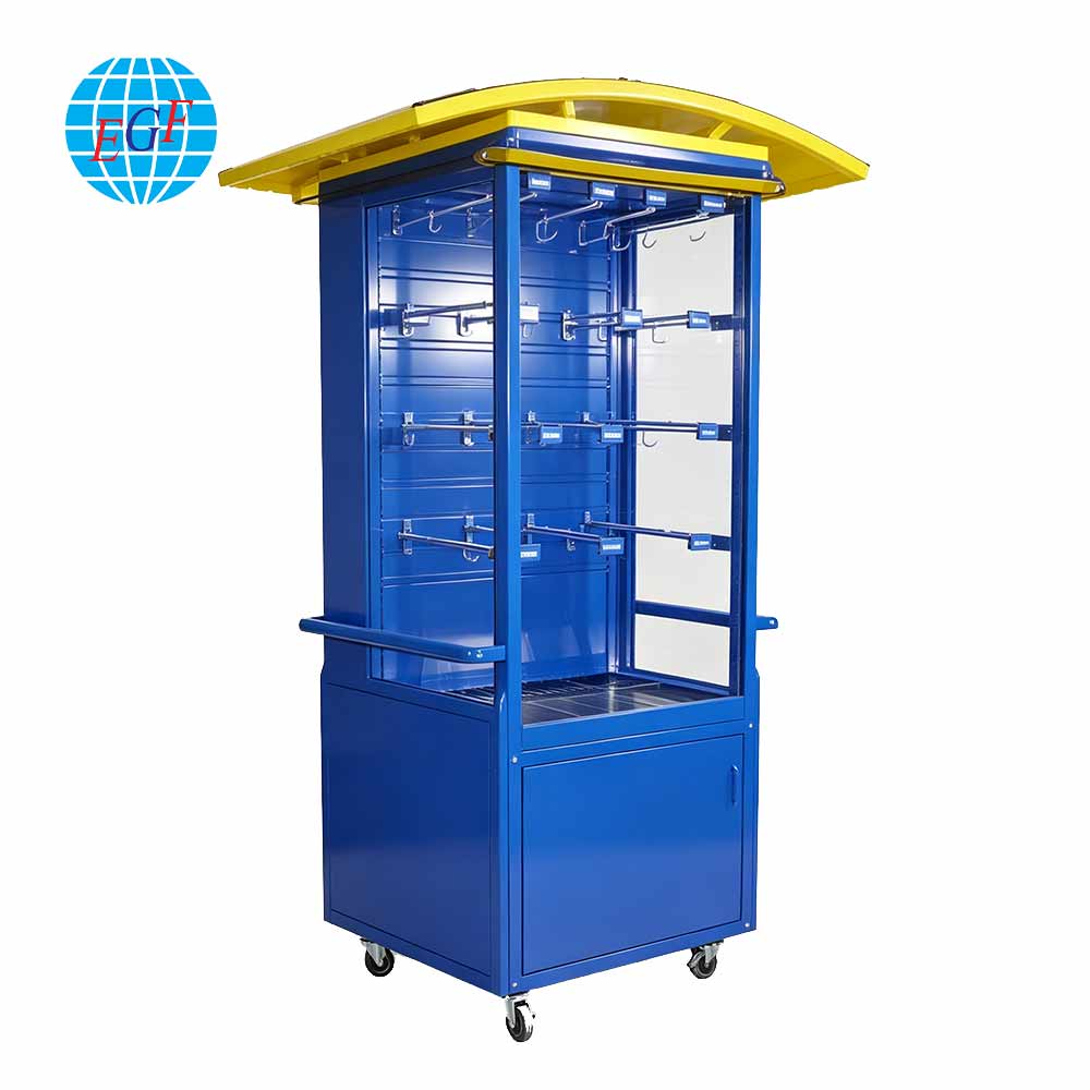 Display Rack Side View