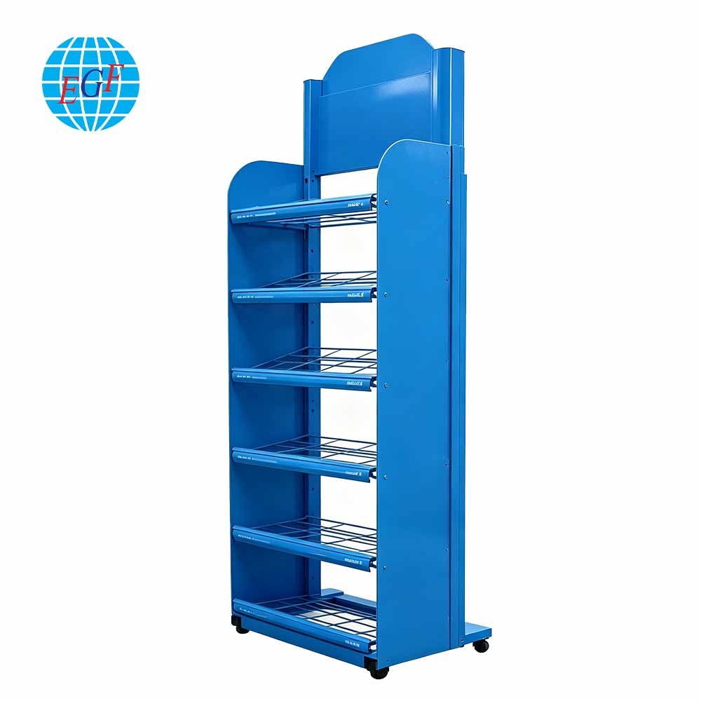 Display Rack Side View