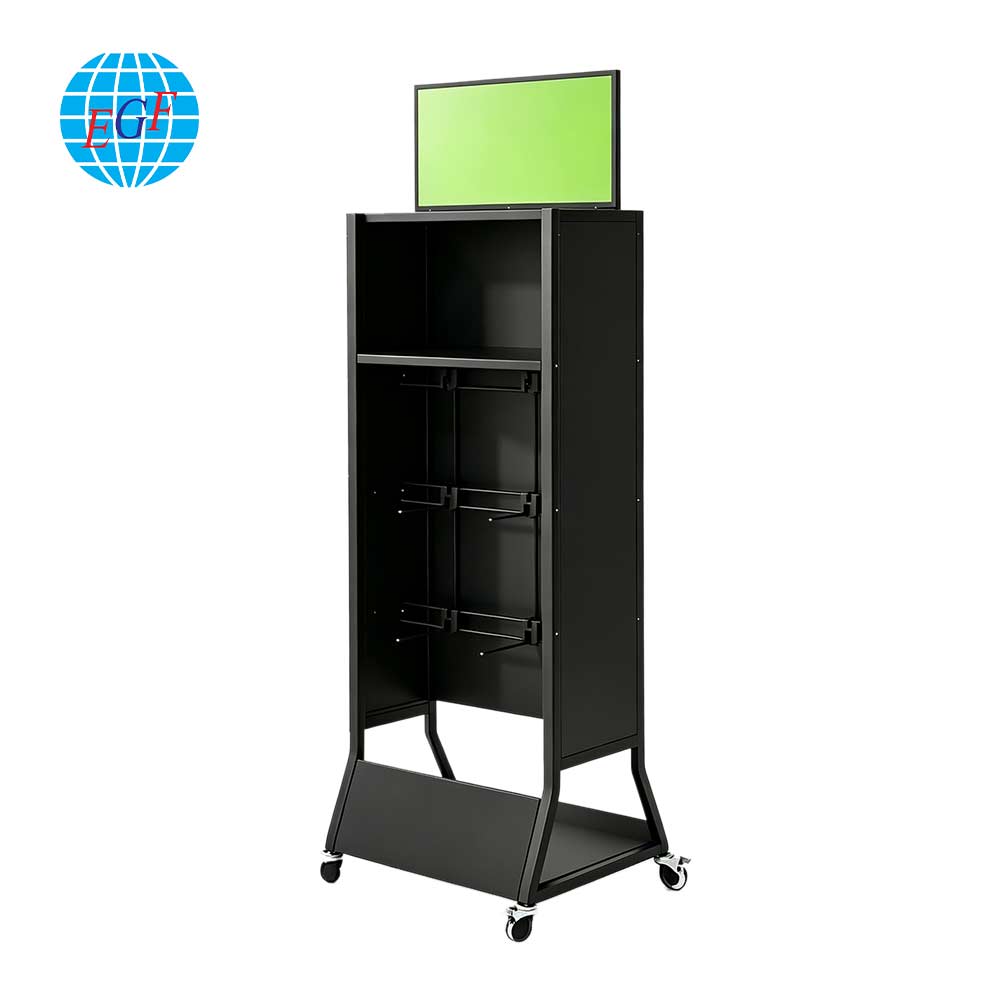 Display Rack Side View