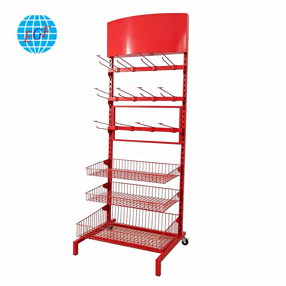 Display Rack Side View