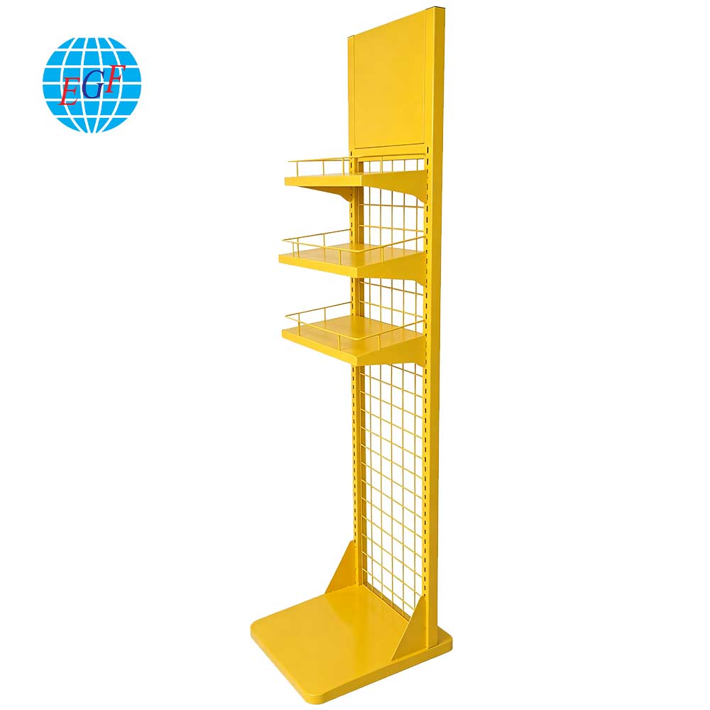 Display Rack Side View