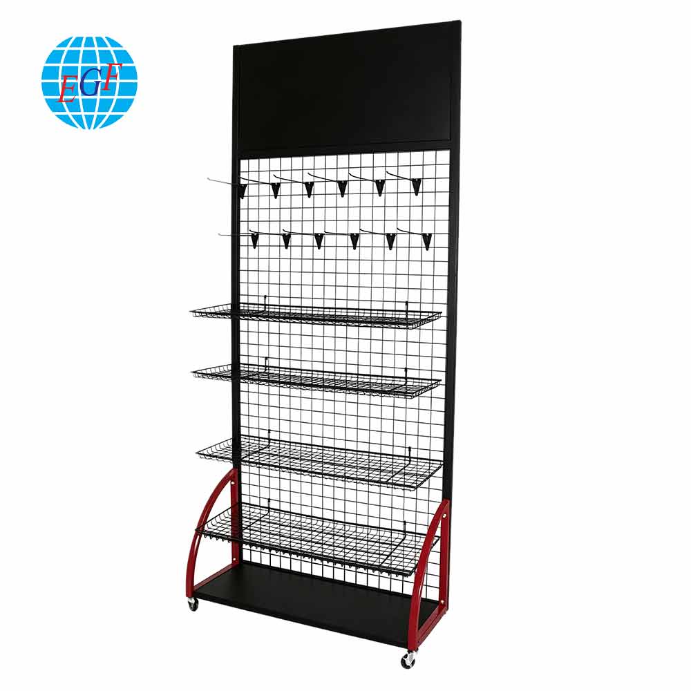 Display Rack Side View