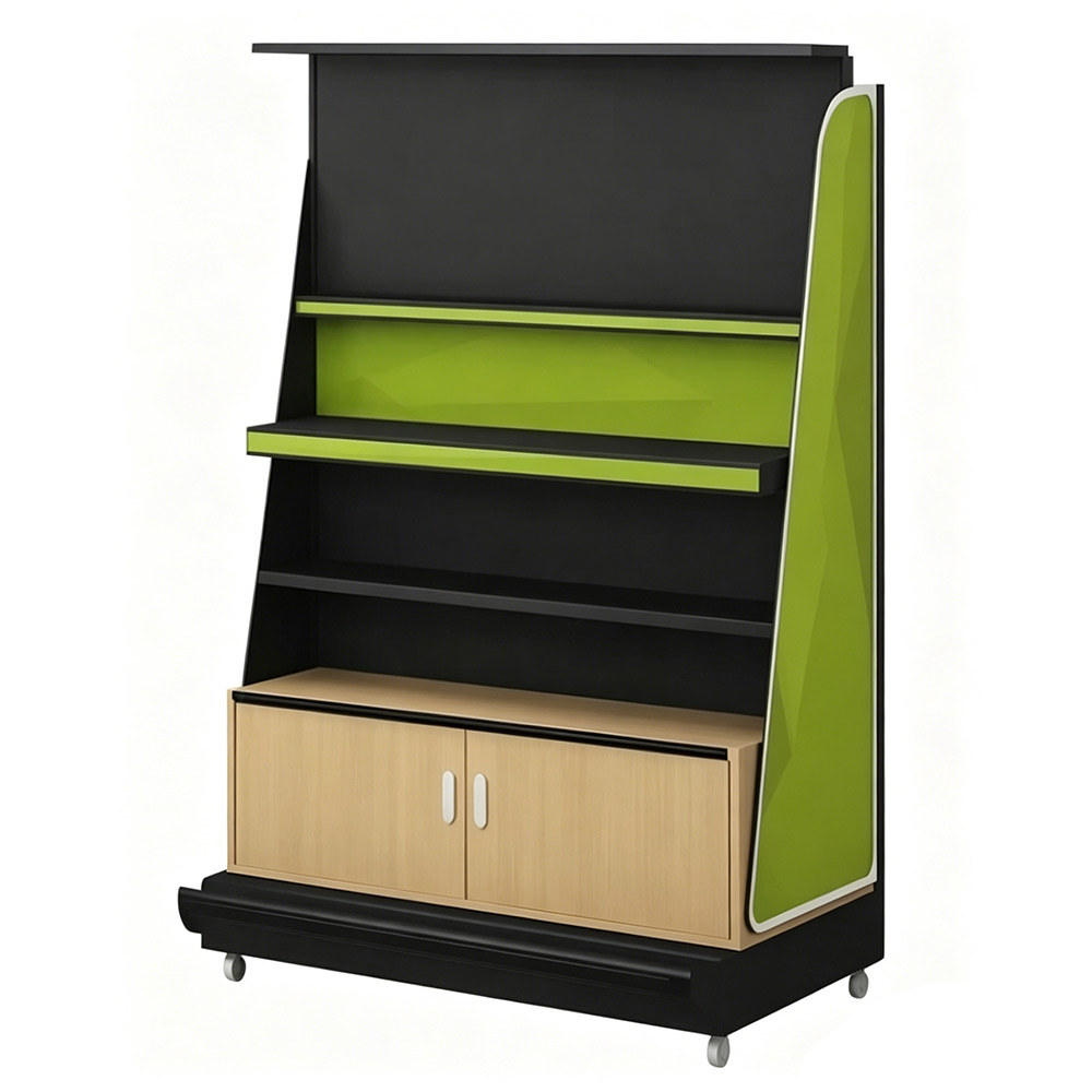 Display Rack Side View