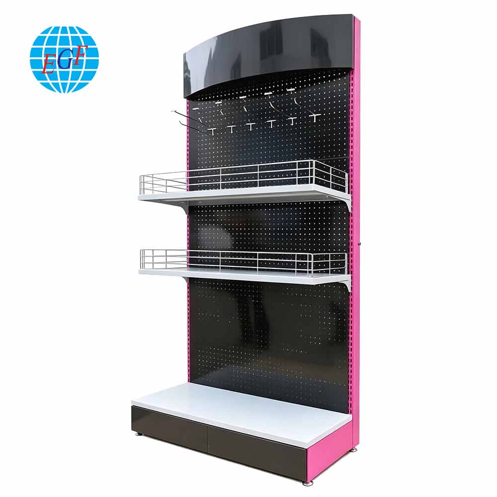 Display Rack Side View