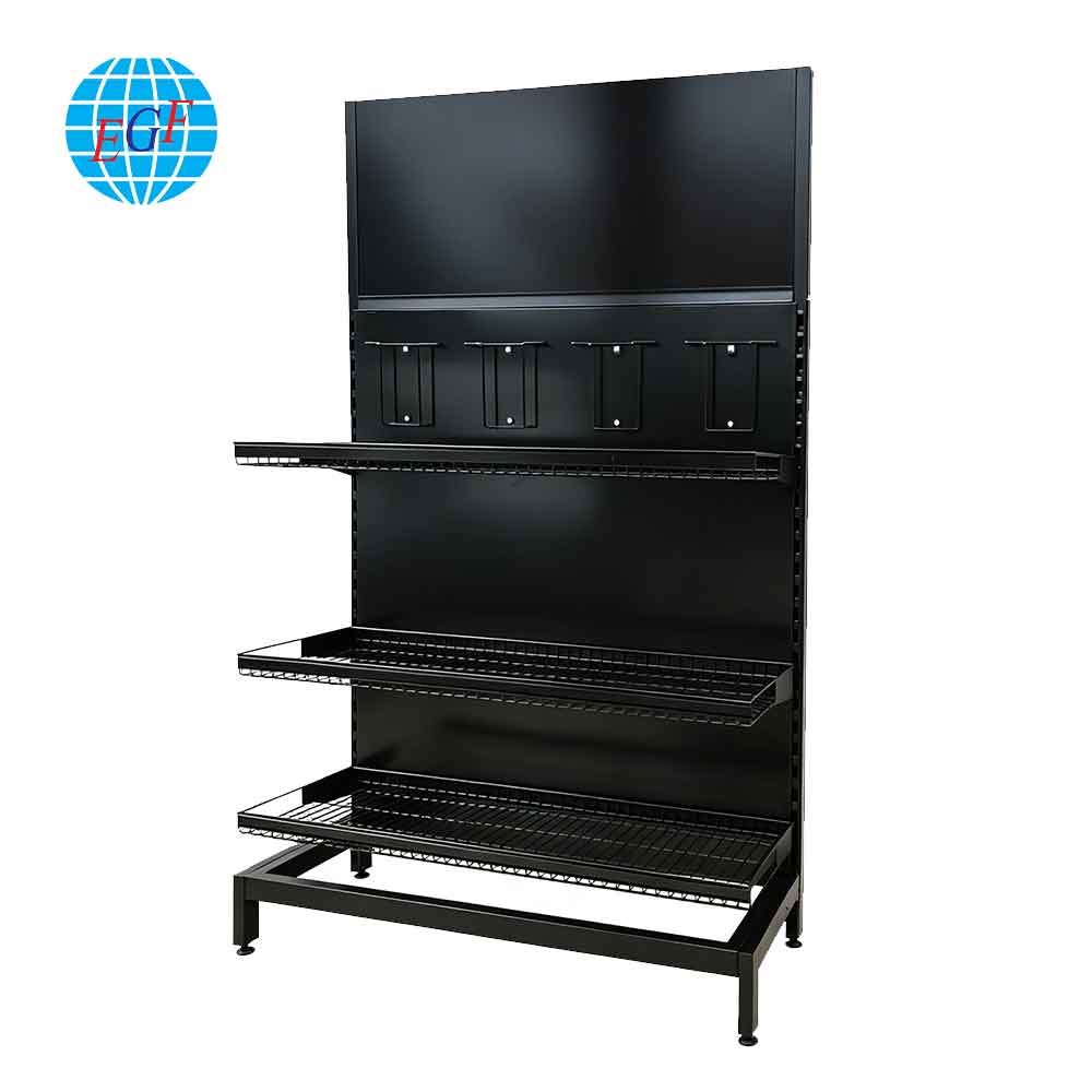 Display Rack Side View