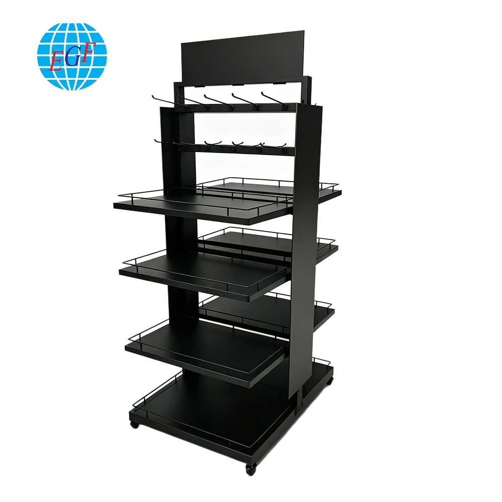 Display Rack Side View