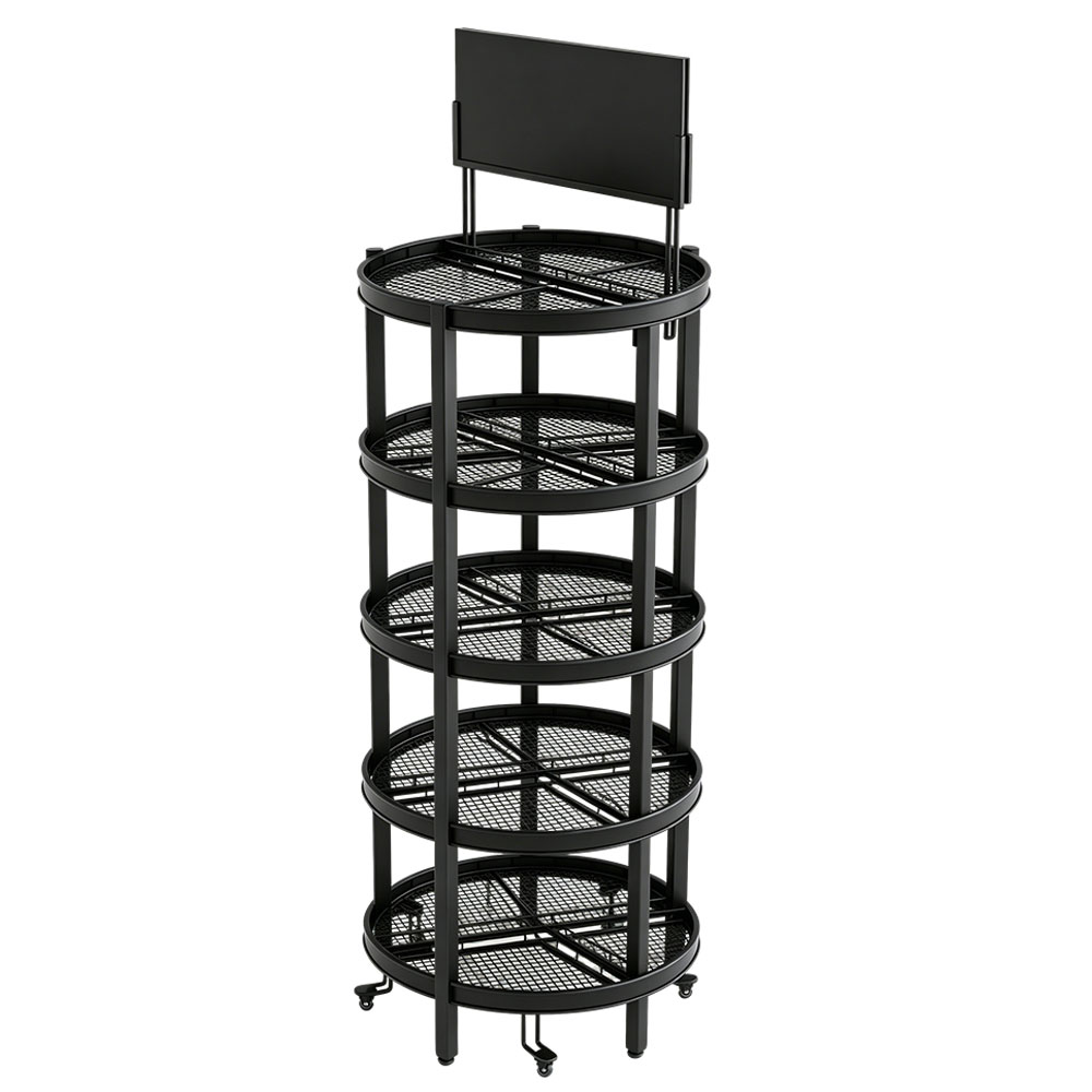 Display Rack Side View