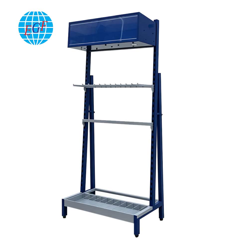Display Rack Side View