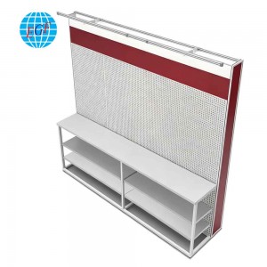 Display Rack Side View