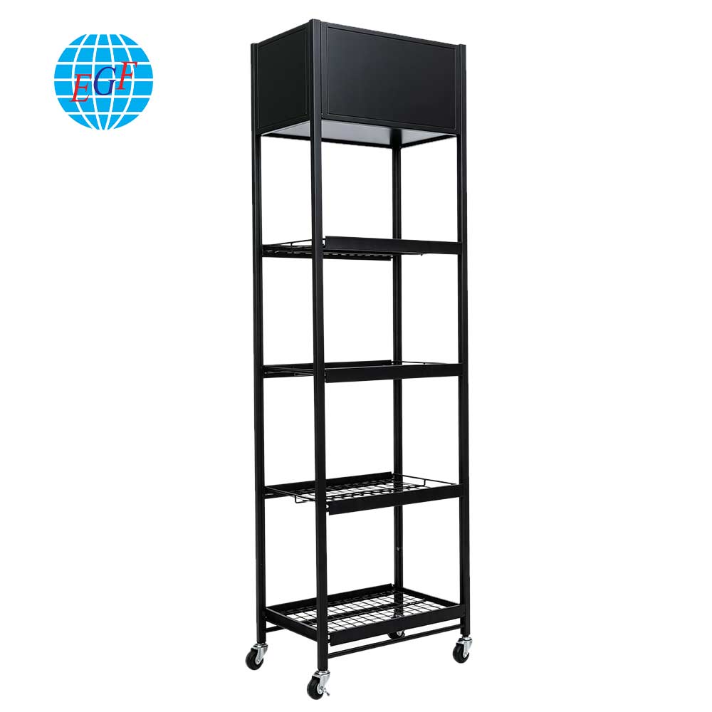 Display Rack Side View