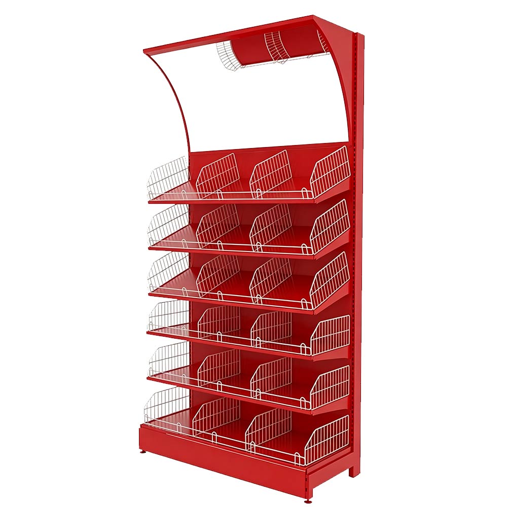 Display Rack Side View