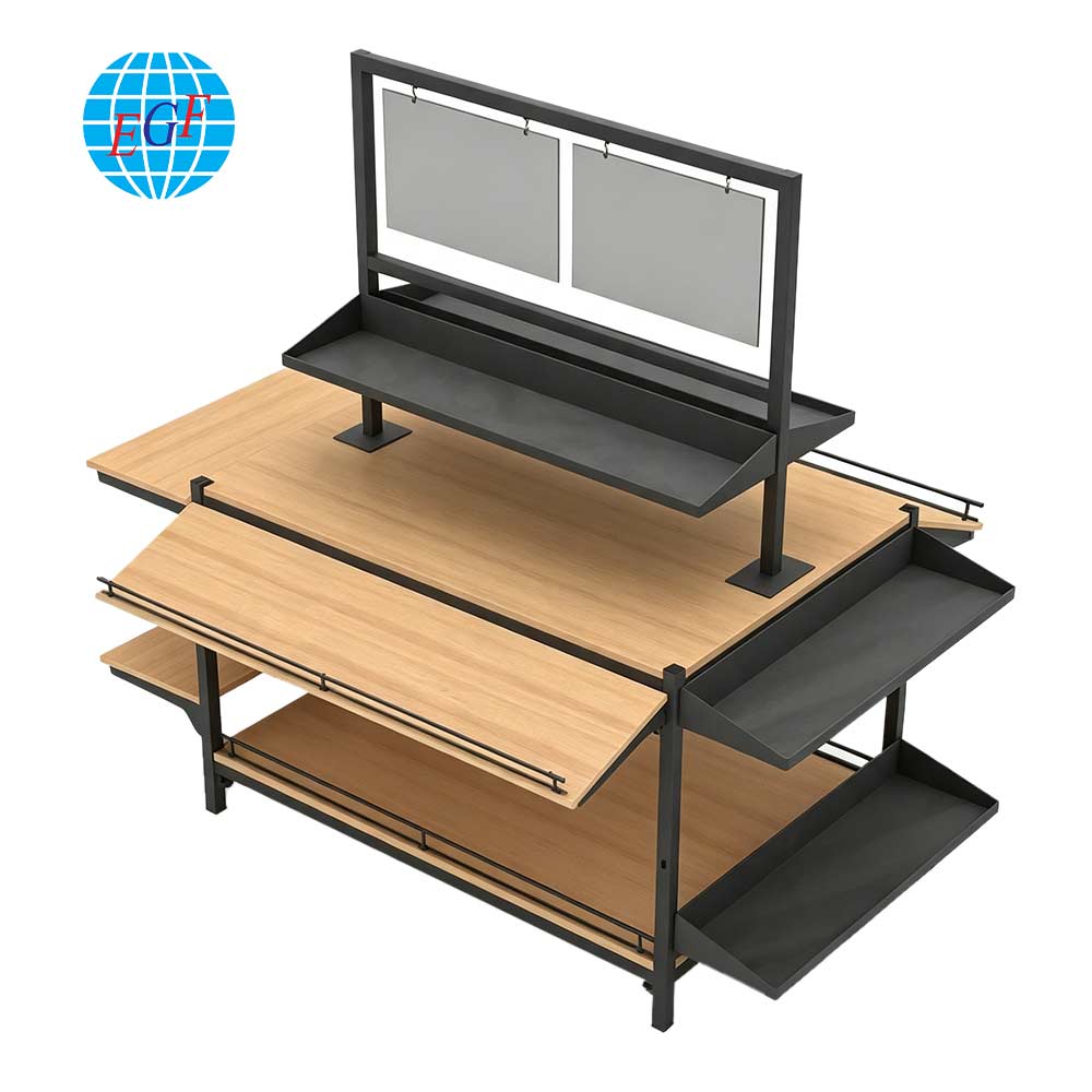 Display Rack Side View